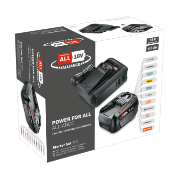 Bosch 18 Volt Başlangıç Seti (1X4.0Ah + Al18V-44) - 1600A031T6