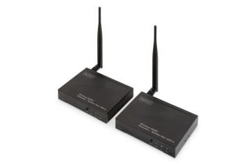 Assmann Digitus Kablosuz Hdmı Sinyal Uzatma Çoklayıcı Seti, 100 Mt, Verici (Transmitter) Ünite Ve Alıcı (Receiver) Ünite Dahil