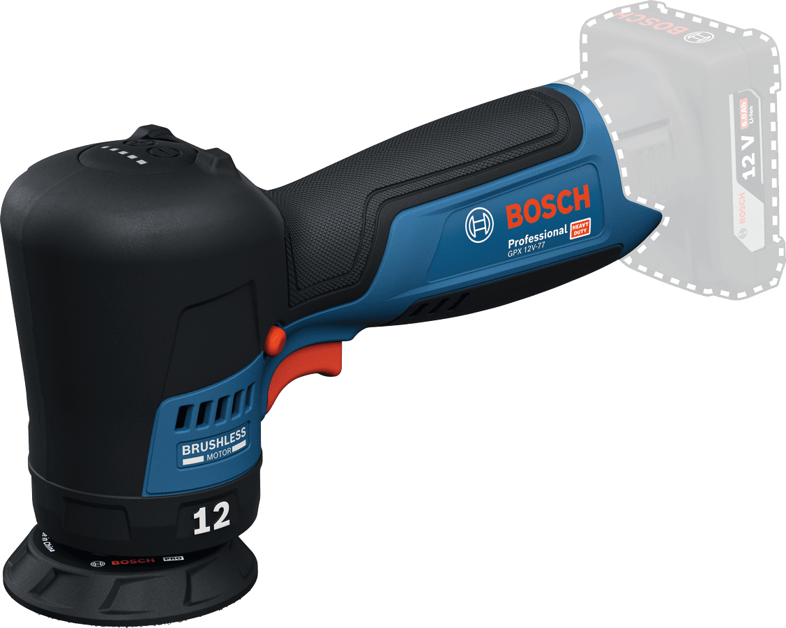 Bosch Gpx 12V-77 Akülü Polisaj Makinesi (Solo Model) - 06019L4000
