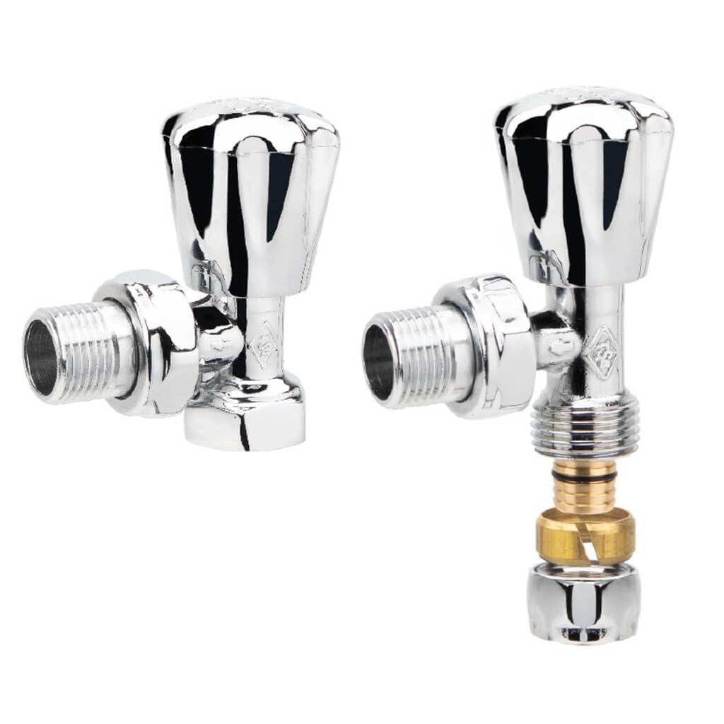 Kas 1/2 İnç Köşe Radyatör Vanası-Havlupan-Kv3