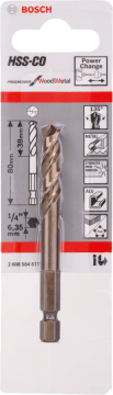 Bosch 1/4” Altıgen Şaft Merkezleme Ucu Hss-Co - 2608584677