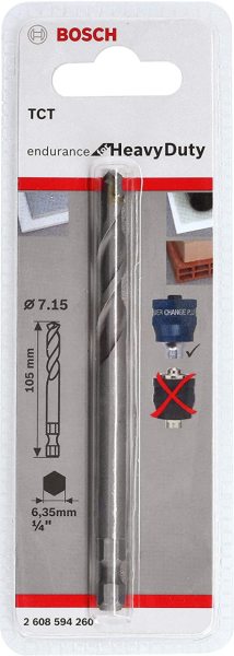 Bosch Power Change Plus Panç Merkezleme Ucu TCT 105 mm - 2608594260