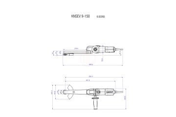 Metabo Zımpara Makinesi Köşe KNSE 9-150 Set