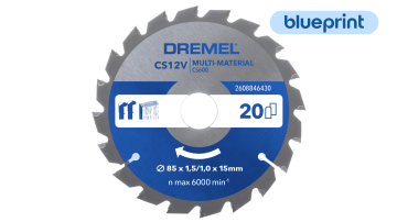 Dremel Cs12V (Cs600) 85Mm Çok Amaçlı Testere Bıçağı - 2608846430