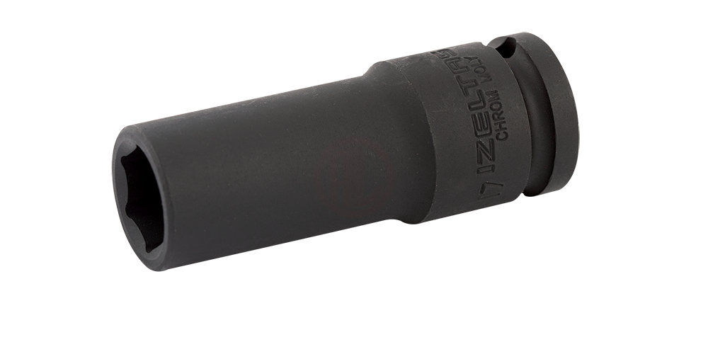 İzeltaş Altı Köşe Havalı Derin Lokma Anahtar 1/2 İnç 30 mm