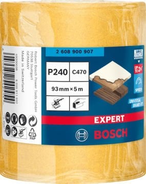 Bosch Expert Zımpara Kağıdı 93x5000 Mm 240 K 1 Li - 2608900907