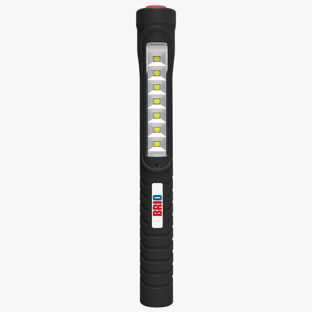 Brio Mıknatıslı Kalem Led Lamba Micro Usb Girişli Oto Tamirci Lambası, El Feneri 7+1 Kalem Lamba