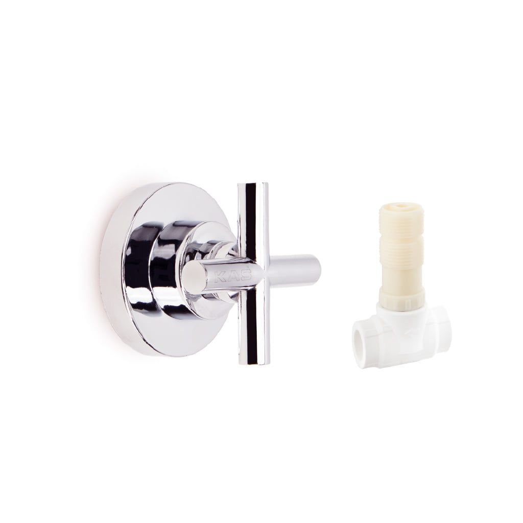 Kas 20 Lik Zamak Artı Volanlı Ankastre Ara Kesme Musluk