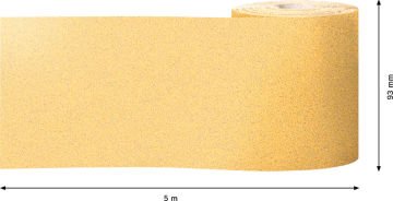Bosch Expert Zımpara Kağıdı 93x5000 Mm 80 K 1 Li - 2608900904