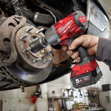 Milwaukee M18 ONEFHIWF12-502 Segmanlı Akülü Darbeli Somun Sıkma 1/2