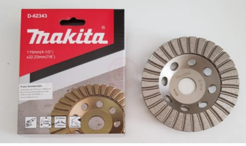 Makita Elmas Çanak Disk 115x20,0x22,23 mm (D-62343)