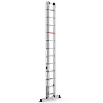 Çağsan Smart Level İki Parçalı Sürgülü Alüminyum Merdiven 2x14 Basamaklı - PRO_2x14