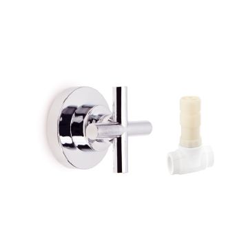 Kas 25 Lik Zamak Artı Volanlı Ankastre Ara Kesme Musluk