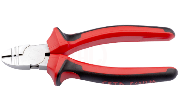 Ceta Form Kablo Sıyıcılı Yan Keski (Parlak Krom/Duotech Sap)