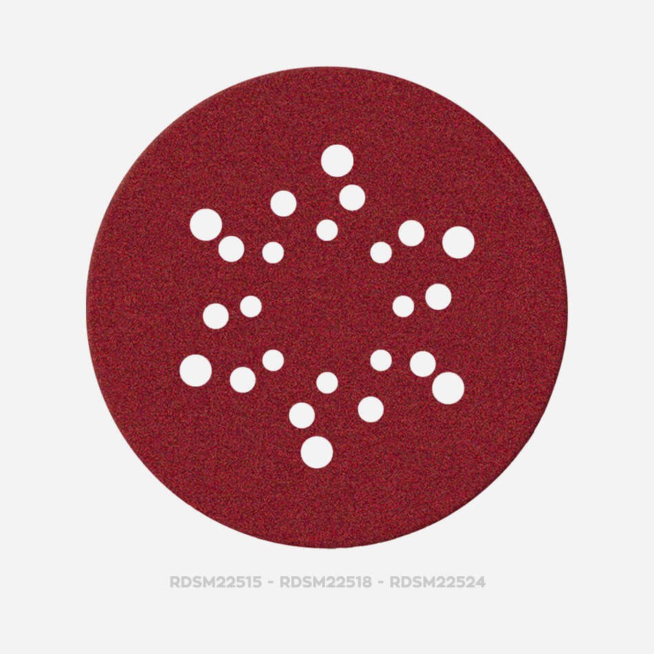 Rtrmax RDSM22522 A.Oksit Cırt Zımpara 225Mm 220 Kum (Rtm3793.3795)