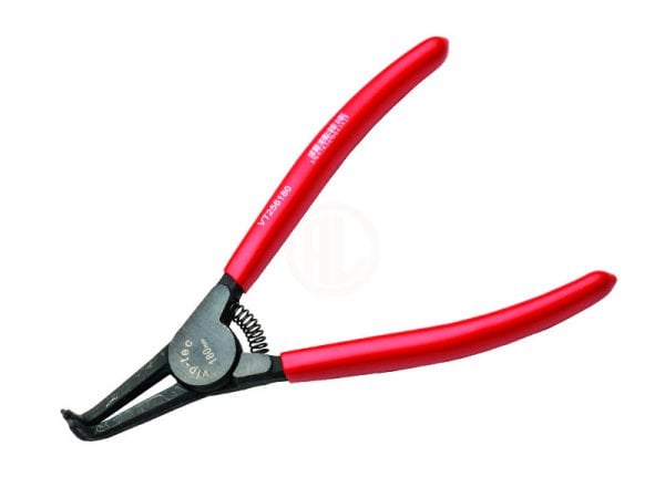 Vip-Tec Dış Segman Pensi Yaylı Eğri 180 mm - VT256180