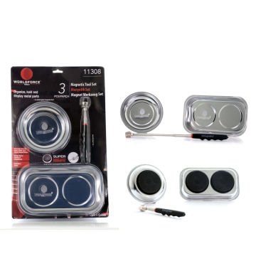 Worldforce Manyetik Set 3 Lü (2xTepsi + Çubuk)