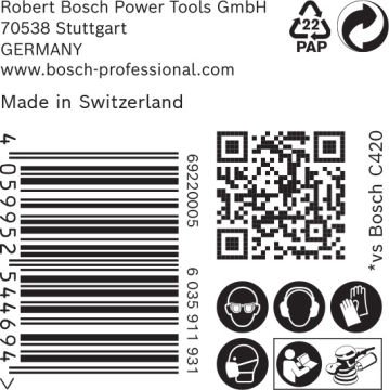 Bosch Expert Zımpara Kağıdı 93x186 120 Kum 8 Delikli 10 Lu Paket (2608901131) - 2608901131