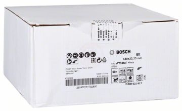 Bosch Seramik Fiber Zımpara Diski R780 Best For Metal + Inox 180x22,23 mm 50 Kum - 2608621617