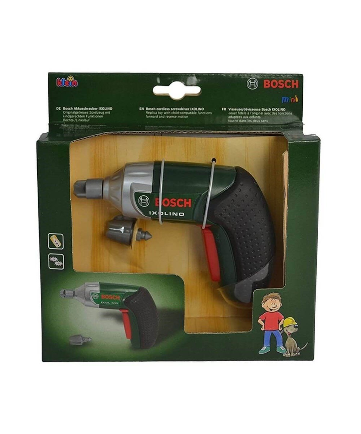 Klein Ixolino Sesli Ve Işıklı Oyuncak Matkap Tamir Seti