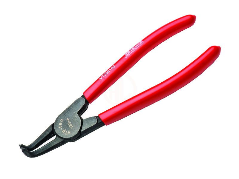 Vip-Tec İç Segman Pensi Yaysız Eğri 180 mm - VT258180