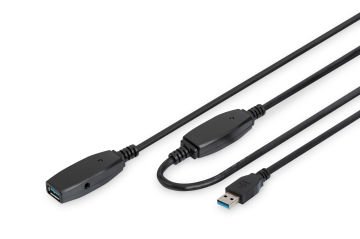 Assmann Usb 3.0 Repeater / Uzatma Kablosu, 10 Mt