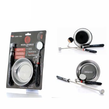 Worldforce Manyetik Set 3 Lü (Tepsi + Çubuk + Ayna) (11305)