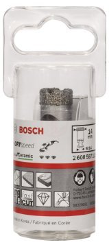 Bosch Kuru Elmas Delici Uç DrySpeed Best For Ceramic 14x30 mm - 2608587113