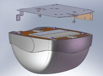 Ruckus Wireless Universal Horizontal Ceiling And Wall Mount For Zoneflex 7962, 7942, And 2942