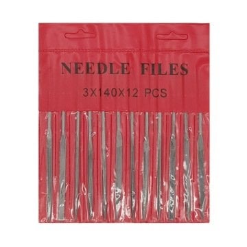 Victor VI29305 SAATÇİ EĞE SETİ 12 Lİ 140x3 MM - VCT29305