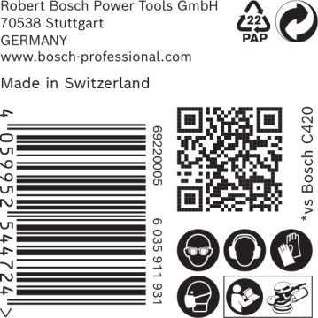 Bosch Expert Zımpara Kağıdı 93x186 120 Kum 8 Delikli 10 Lu Paket (2608901134) - 2608901134