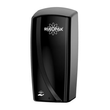 Rulopak Sensörlü Doldurmalı Sıvı Sabun & Jel Dispenseri 1000 ml Siyah