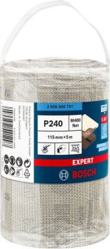Bosch Ağ Zımpara Expert M480 115x5000 mm 240 Kum - 2608900791