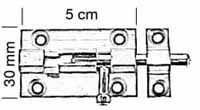 TUBA 5 Cm Mavzer Sürgü
