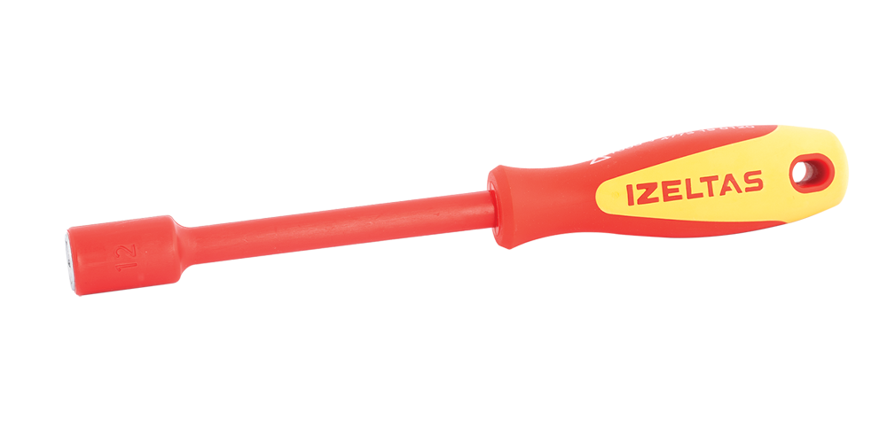 İzeltaş Lokma Uçlu Tornavida Süngüsü 1000V İzoleli