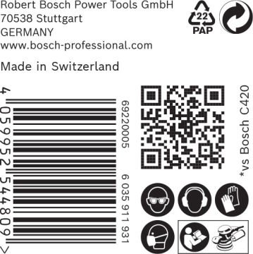 Bosch Expert Zımpara Kağıdı 93x186 120 Kum 8 Delikli 10 Lu Paket (2608901142) - 2608901142
