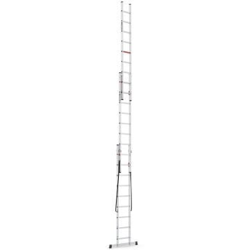 Çağsan Triomax Üç Parçalı Çok Amaçlı Alüminyum Merdiven 3x9 Basamaklı - TS185