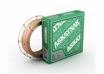 AS Kaynak AS S1 Tel Makara Tozaltı Kaynak Teli 2,40 mm (1 Paket/25 Kg)