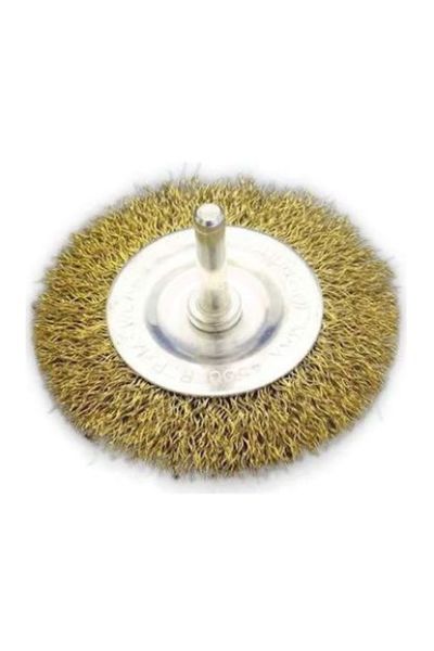 Hawk White HA10129 SARI TELLİ PİMLİ DAİRE FIRÇA 50 MM - HAWK10129
