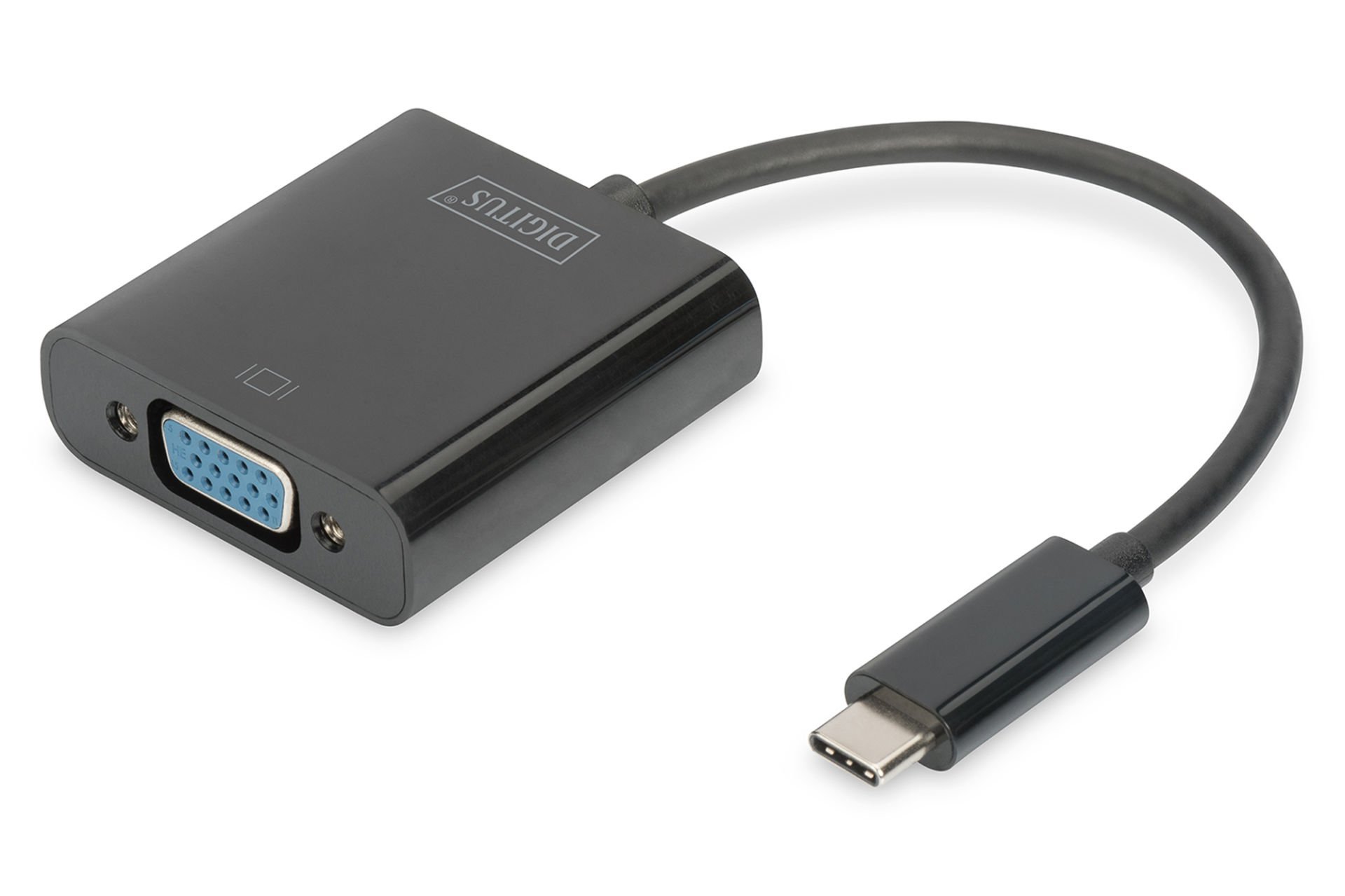 Assmann Digitus Usb 3.1 (Gen. 1) (Usb Tip C) Vga Grafik Adaptörü Giriş: 1 X Usb Tip C Erkek (Bilgisayar Bağlantısı) Çıkış: 1 X Vga (Hd15) Dişi (Full Hd) Plastik