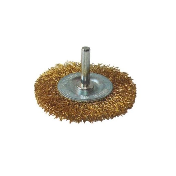 Hawk White HA10129 SARI TELLİ PİMLİ DAİRE FIRÇA 50 MM - HAWK10129