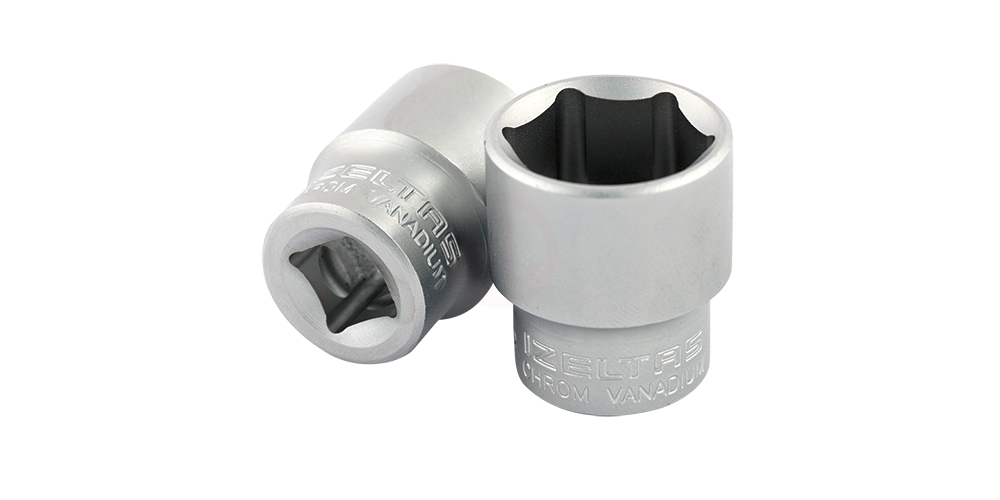 İzeltaş Altı Köşe Lokma Anahtar 3/8 İnç 23 mm