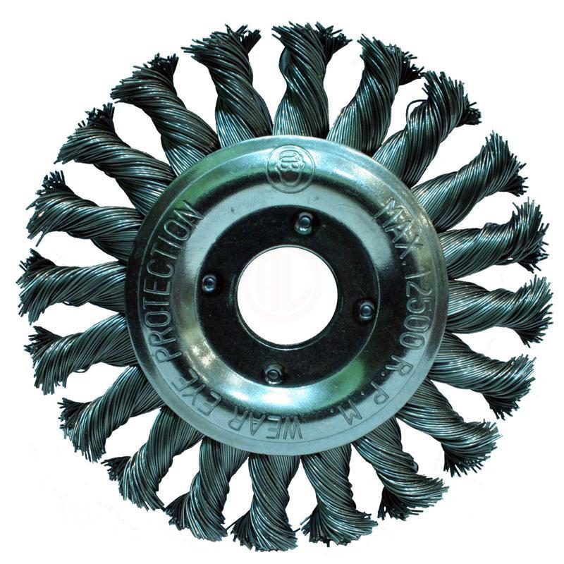 Hawk White HA10157 GRİ BURMA TELLİ DAİRE FIRÇA 150 MM - HAWK10157