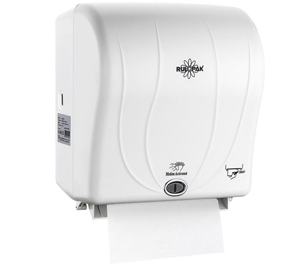 Rulopak Sensörlü Kağıt Havlu Dispenseri 26 Cm Beyaz