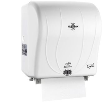 Rulopak Sensörlü Kağıt Havlu Dispenseri 26 Cm Beyaz