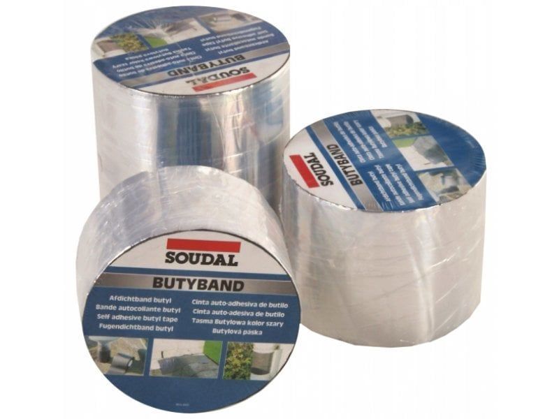 Soudal BUTYBAND 15 CMx10 M ALÜMİNYUM - 111085