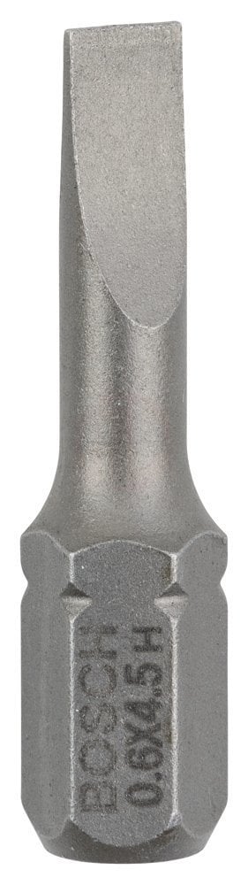 Bosch Vidalama Ucu Extra Hard S0,6x4,5x25 mm (3 Adet) - 2607001459