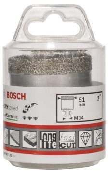 Bosch Kuru Elmas Delici Uç DrySpeed Best For Ceramic 51x35 mm - 2608587125