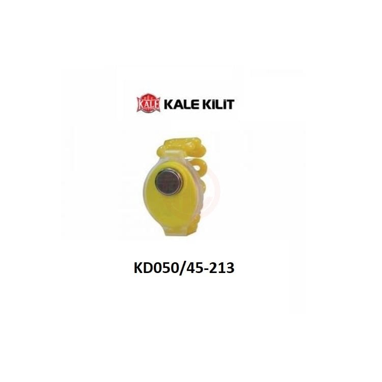 Kale Elektronik Kabin Kilidi ID Anahtar Sarı - KD050/45-213