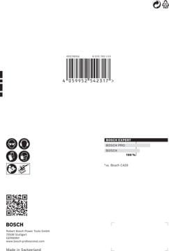 Bosch Expert Zımpara Kağıdı C470 115x107 120 Kum 6 Delikli 10 Lu Paket - 2608900893